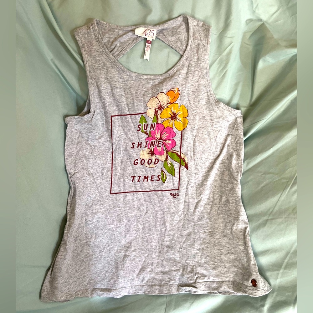 Matilda Jane 435 (tween) Sun Shine Good Times tank top - size 14